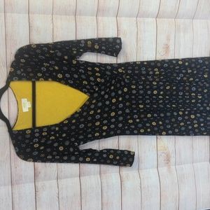 Maeve Faux Wrap Dress